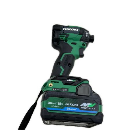 HiKOKI ハイコーキ インパクトドライバ コードレス式 36v 充電器・充電池2個・ケース付 WH36DD グリーン