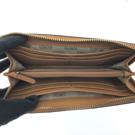  MICHAEL KORS マイケルコース レディース長財布 L字ファスナー アウトレット 35S8GIJE3B ブラウン