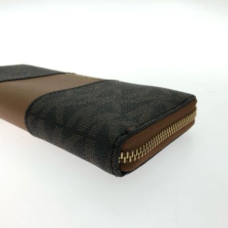  MICHAEL KORS マイケルコース レディース長財布 L字ファスナー アウトレット 35S8GIJE3B ブラウン