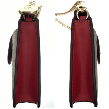  COACH コーチ クロスボディ ポーチ バッグ ショルダーバッグ シグネチャー H2539 CCK79 レッド