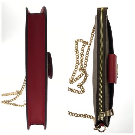  COACH コーチ クロスボディ ポーチ バッグ ショルダーバッグ シグネチャー H2539 CCK79 レッド