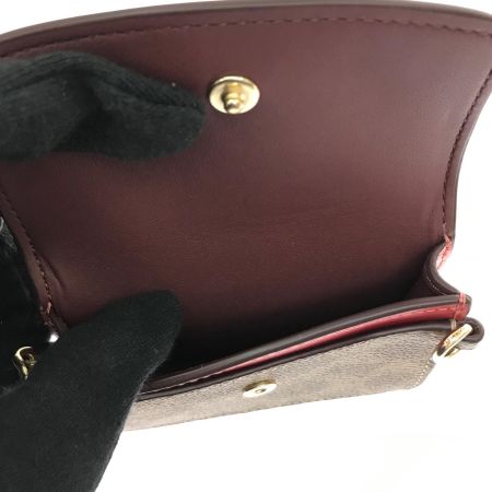  COACH コーチ クロスボディ ポーチ バッグ ショルダーバッグ シグネチャー H2539 CCK79 レッド