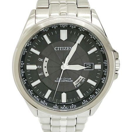  CITIZEN シチズン 腕時計 エコドライブ 本体のみ ステンレススチール ブラック GN-4W-S12G