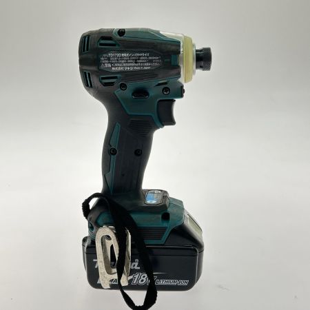  MAKITA マキタ インパクトドライバ コードレス式 18v 13/0/0 TD172D ブルー