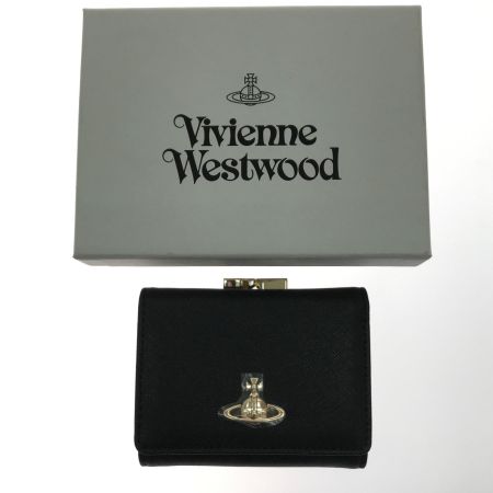  Vivienne Westwood ヴィヴィアン・ウエストウッド 財布 3つ折り財布 51010018-L001N-PF ブラック