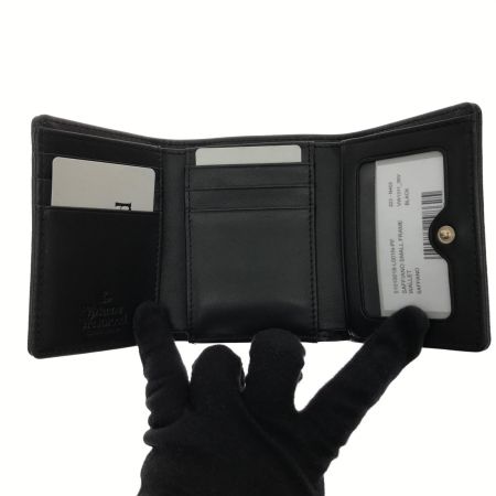  Vivienne Westwood ヴィヴィアン・ウエストウッド 財布 3つ折り財布 51010018-L001N-PF ブラック