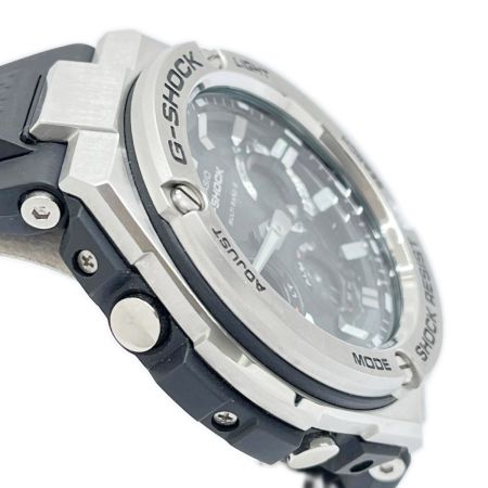  CASIO カシオ 腕時計 デジタルウォッチ 電波ソーラー G-SHOCK ラバー ブラック GST-W110