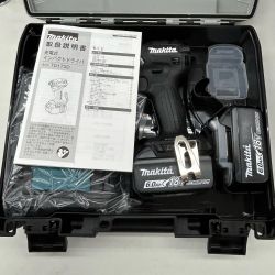 ▼▼ MAKITA マキタ インパクトドライバ コードレス式 18v 充電器・充電池2個・ケース付 TD173DRGXB ブラック Sランク