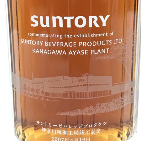   サントリー SUNTORY 蒸留酒類 ウィスキー ジャパニーズ 700ml 箱無 響17年神奈川絢瀬工場竣工記念 43％