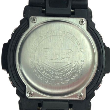 CASIO カシオ メンズ腕時計 クオーツ デジアナウォッチ G-SHOCK 海外モデル ビッグフェイス GA-201