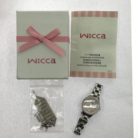  MIcca 腕時計 クォーツ 箱・取説・コマ付　 H0F6-001K102