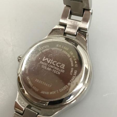  MIcca 腕時計 クォーツ 箱・取説・コマ付　 H0F6-001K102