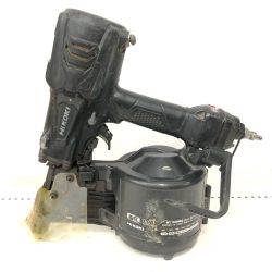 ▼▼ HiKOKI ハイコーキ エアツール 90mm高圧ロール釘打機 エア釘打機 パワー切替機構付 NV90HR2 ブラック Bランク