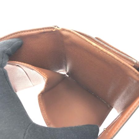  LOUIS VUITTON ルイヴィトン レディース 三つ折り財布 モノグラム Wホック ポルトモネ ビエ カルトクレディ M61652