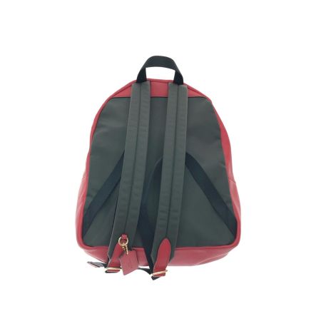  COACH コーチ レディース リュック バックパック シグネチャー  F32200 レッド×ブラウン