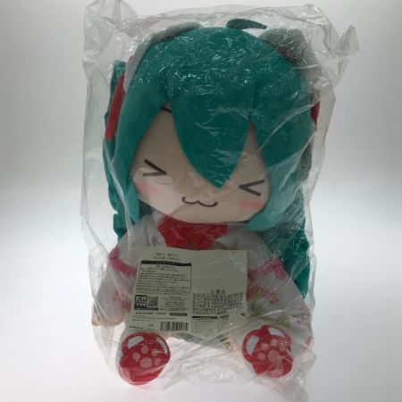   ヌイグルミ 初音ミク 招きミク ふわふわぬいぐるみ (LL)