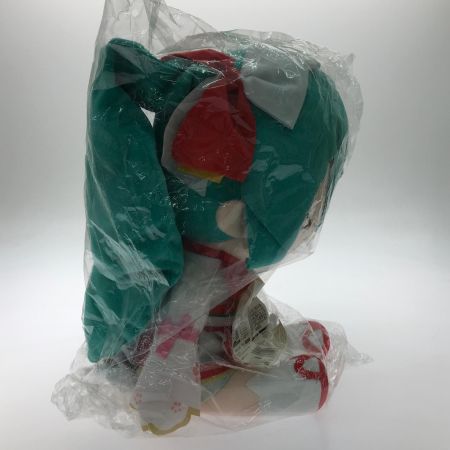   ヌイグルミ 初音ミク 招きミク ふわふわぬいぐるみ (LL)