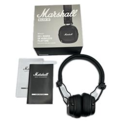 ◆◆ Marshall マーシャル ヘッドホン キズ タバコ匂い有 MAJOR IV ブラック Cランク
