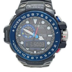 ◆◆ CASIO カシオ 腕時計 G-SHOCK デジタル 本体のみ ラバー グレー GWN-1000B Bランク