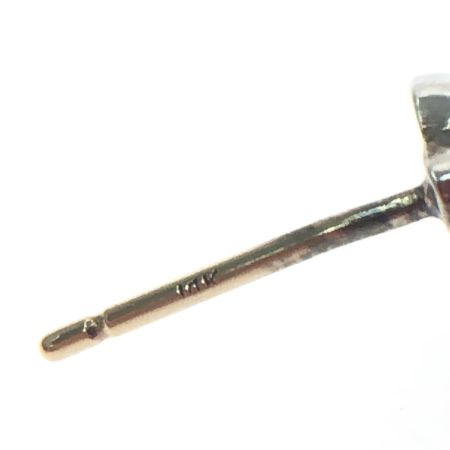  CHROME HEARTS クロムハーツ CO BS FLR BSフレア スタッドピアス シルバー 235830440009100