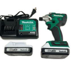 MAKITA マキタ 締め付け工具 インパクトドライバ   充電器・充電池2個 ケース無し MTD002D Bランク