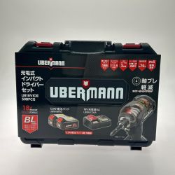 ▼▼ UBERMANN インパクトドライバ コードレス式 18v UB18VID250BPCG Sランク