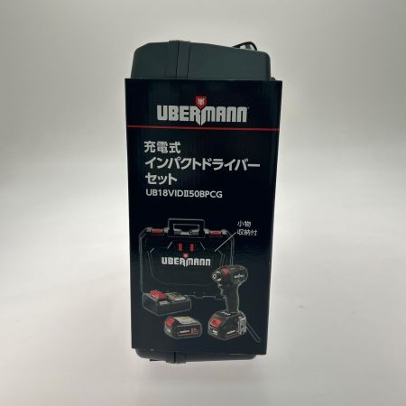  UBERMANN インパクトドライバ コードレス式 18v UB18VID250BPCG