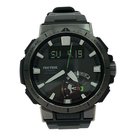  CASIO カシオ メンズ腕時計 デジアナウォッチ 電波ソーラー PRO TREK プロトレック  PRW-70Y