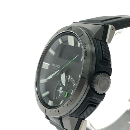  CASIO カシオ メンズ腕時計 デジアナウォッチ 電波ソーラー PRO TREK プロトレック  PRW-70Y