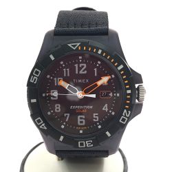 ▼▼ TIMEX タイメックス メンズ腕時計 クオーツ ソーラー充電 エクスペディション ノース フリーダイブ オーシャン TW2V40500 Bランク