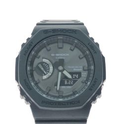 ▼▼ CASIO カシオ メンズ腕時計 クオーツ タフソーラー デジアナ G-SHOCK Gショック スマートフォンリンク GA-B2100 ブラック Bランク
