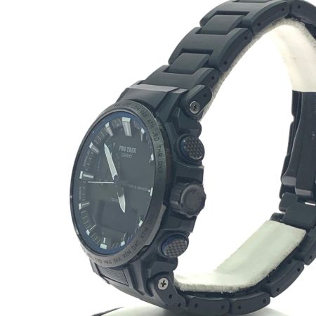  CASIO カシオ メンズ腕時計 ソーラー充電 デジアナウォッチ PRO TREK CLIMBER LINE プロトレック PRW-61FC