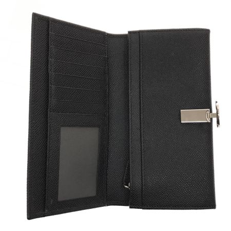  BVLGARI ブルガリ 財布 長財布 2つ折り財布 ブラック