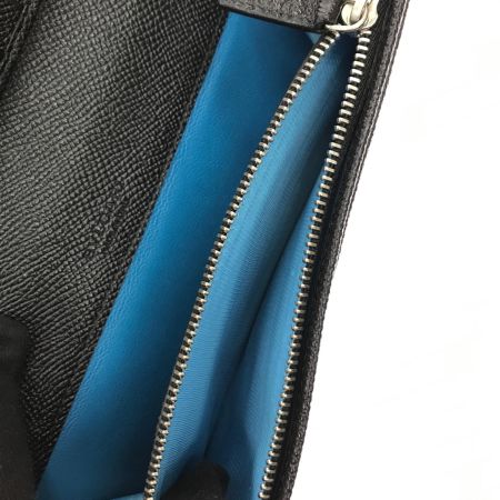  BVLGARI ブルガリ 財布 長財布 2つ折り財布 ブラック