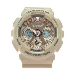 ▼▼ CASIO カシオ レディース腕時計 クオーツ デジアナウォッチ G-SHOCK GMA-S120MF ピンク Bランク