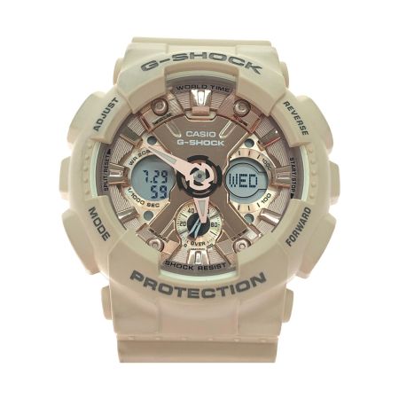  CASIO カシオ レディース腕時計 クオーツ デジアナウォッチ G-SHOCK GMA-S120MF ピンク