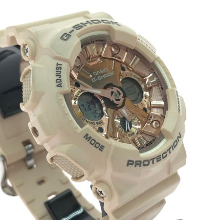  CASIO カシオ レディース腕時計 クオーツ デジアナウォッチ G-SHOCK GMA-S120MF ピンク