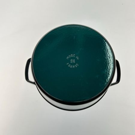  STAUB ストウブ 28cm ブラック 鉄鍋 両手鍋 ブラック