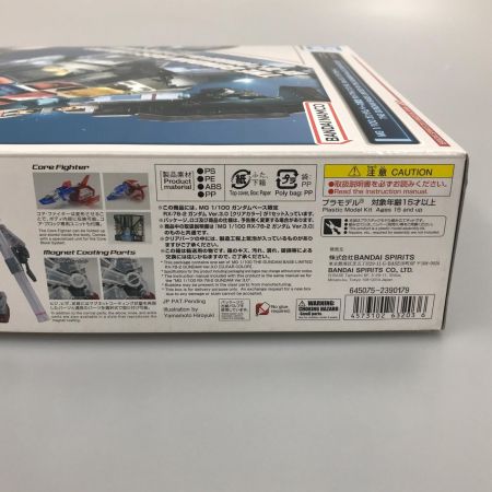 BANDAI バンダイ プラモデル 1/100 MG RX-78-2 ガンダムVer.3.0 クリアカラー