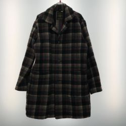 ▼▼ FULL COUNT フルカウント コート ウールコート SIZE 40 程度B メンズ 2918 CHECK PRISONER COAT(D.C.L.S) Bランク