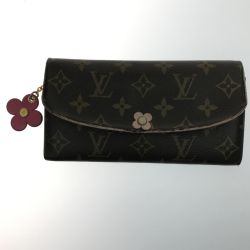 ▼▼ LOUIS VUITTON ルイヴィトン 財布 長財布 モノグラム ポルトフォイユエミリー M64202 Cランク