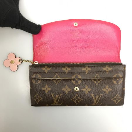  LOUIS VUITTON ルイヴィトン 財布 長財布 モノグラム ポルトフォイユエミリー M64202