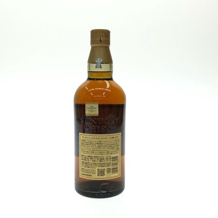 【北海道内限定発送】 SUNTORY サントリー ジャパニーズウイスキー シングルモルトウイスキー 山崎12年 700ml 箱付 未開栓