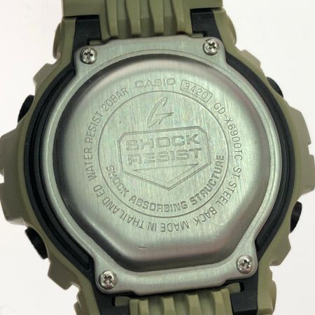 CASIO カシオ メンズ腕時計 クオーツ デジタルウォッチ G-SHOCK カモフラージュシリーズ ミリタリー GD-X6900TC