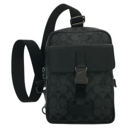 ▼▼ COACH コーチ バッグ ショルダーバッグ シグネチャー M2021 C2711 ブラック Bランク
