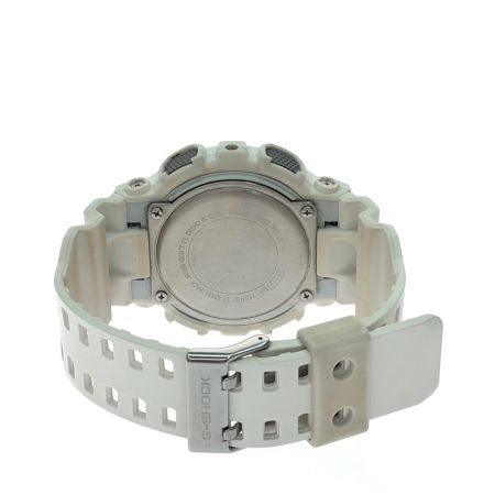  CASIO カシオ メンズ腕時計 クオーツ デジアナウォッチ G-SHOCK Gショック GA-110RG ホワイト