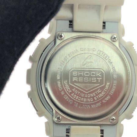  CASIO カシオ メンズ腕時計 クオーツ デジアナウォッチ G-SHOCK Gショック GA-110RG ホワイト