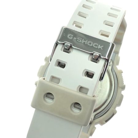  CASIO カシオ メンズ腕時計 クオーツ デジアナウォッチ G-SHOCK Gショック GA-110RG ホワイト