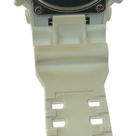  CASIO カシオ メンズ腕時計 クオーツ デジアナウォッチ G-SHOCK Gショック GA-110RG ホワイト