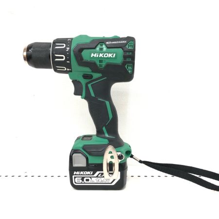  HiKOKI ハイコーキ 14.4V 13mm コードレス振動ドライバドリル 充電器・充電池2個・ケース付 PSEマーク有 DV14DBSL グリーン